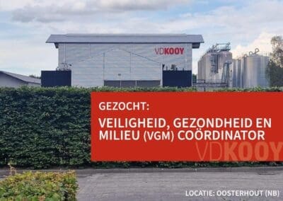 Vacature veiligheid, gezondheid en milieu (VGM) Coördinator | 40 uur | Oosterhout (NB)